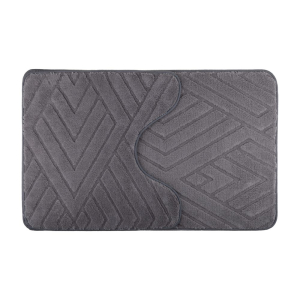 Komplet dywaników łazienkowych ADRIA szary ciemny